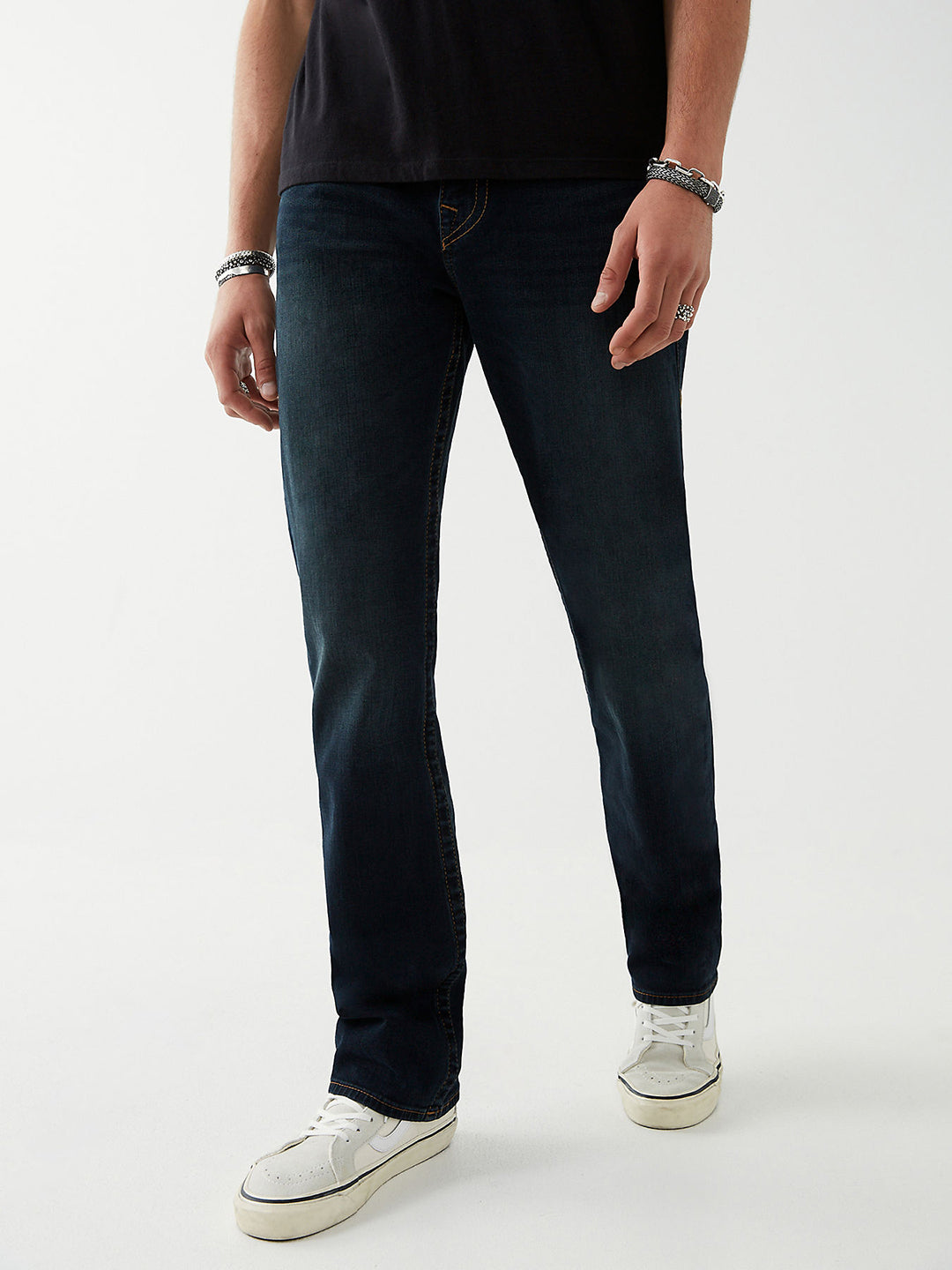 Men sn ricky straight fit dark wash jeans