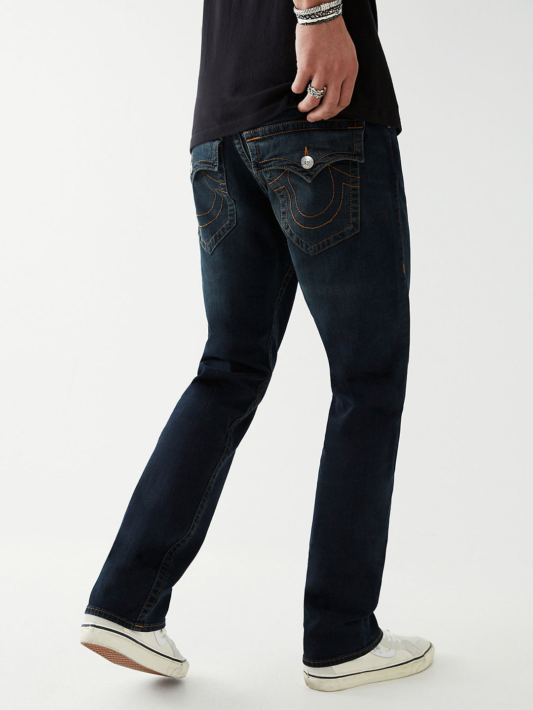 Men sn ricky straight fit dark wash jeans