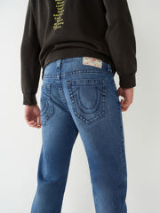 True Religion Men SN Ricky Straight Fit Medium Wash Jeans