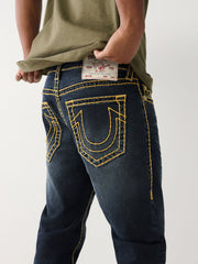 True Religion Men Super T Rocco Skinny Fit Dark Wash Jeans