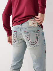 True Religion Men Blue Skinny Fit Jeans