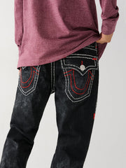 True Religion Men Super T Rocco Skinny Fit Mid Rise Jeans