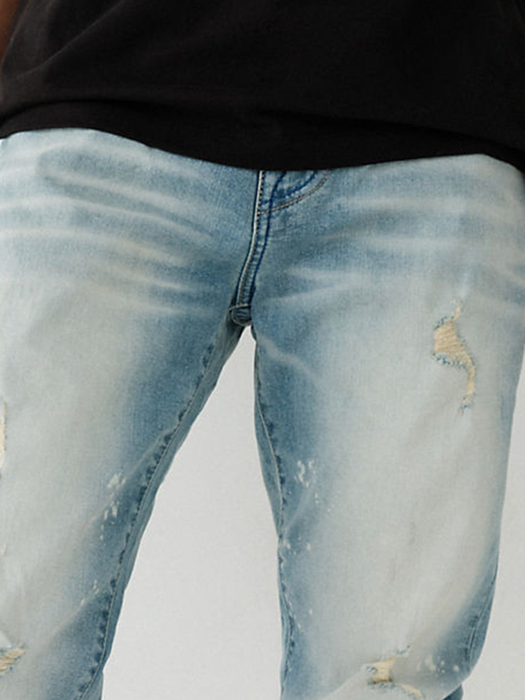 Men sn rocco skinny fit light wash jeans