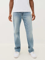 TRUE RELIGION Men Light Blue SN Billy Bootcut Fit Jeans