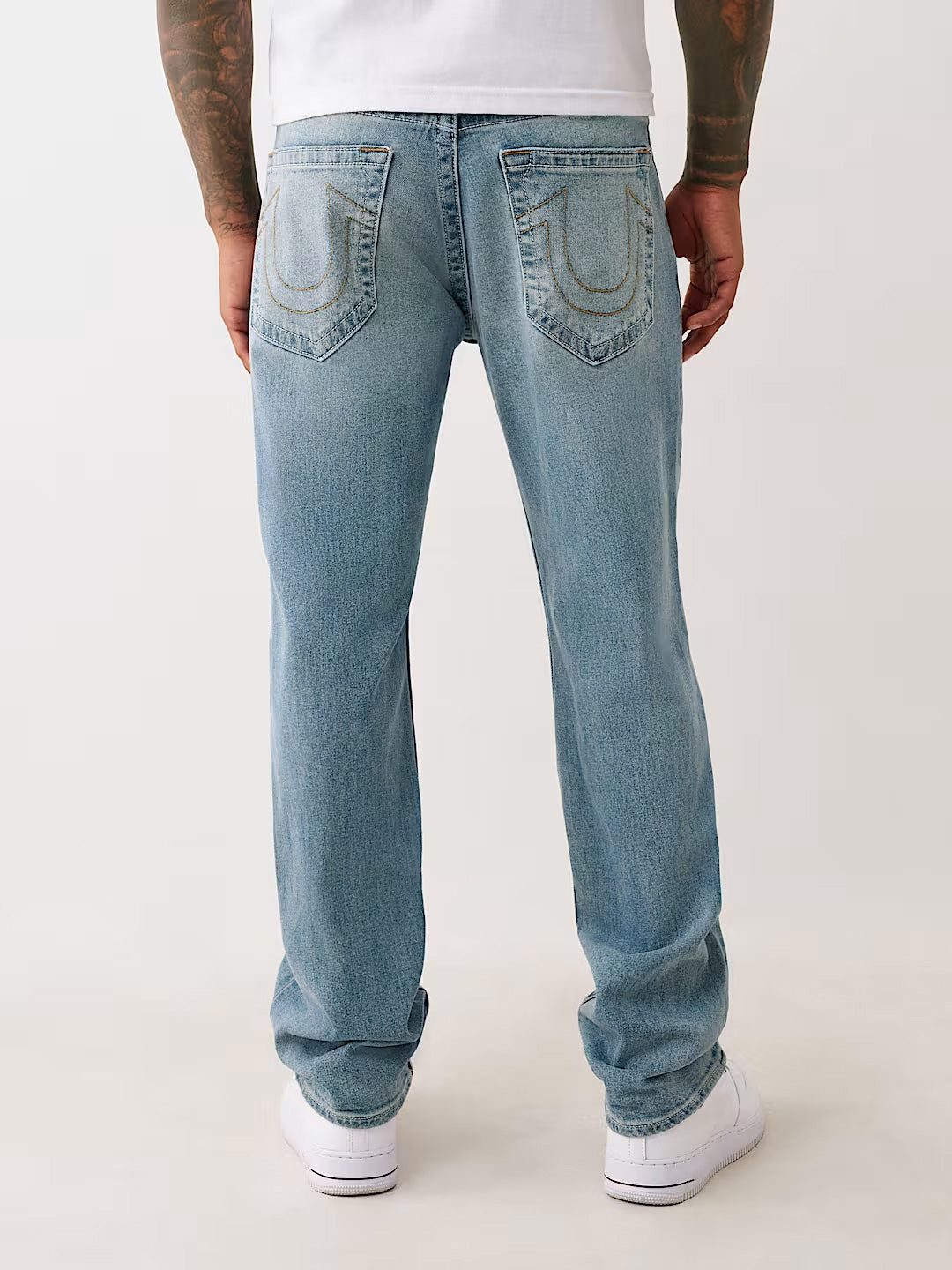 Men light blue geno sn slim fit jeans